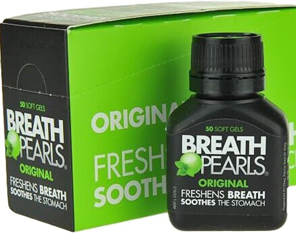 Breath Freshening Softgels - Long Lasting Natural Breath Freshener, 50 Capsules