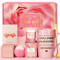 Pink Self Care Spa Gift Set for Women - Relaxation & Stress Relief