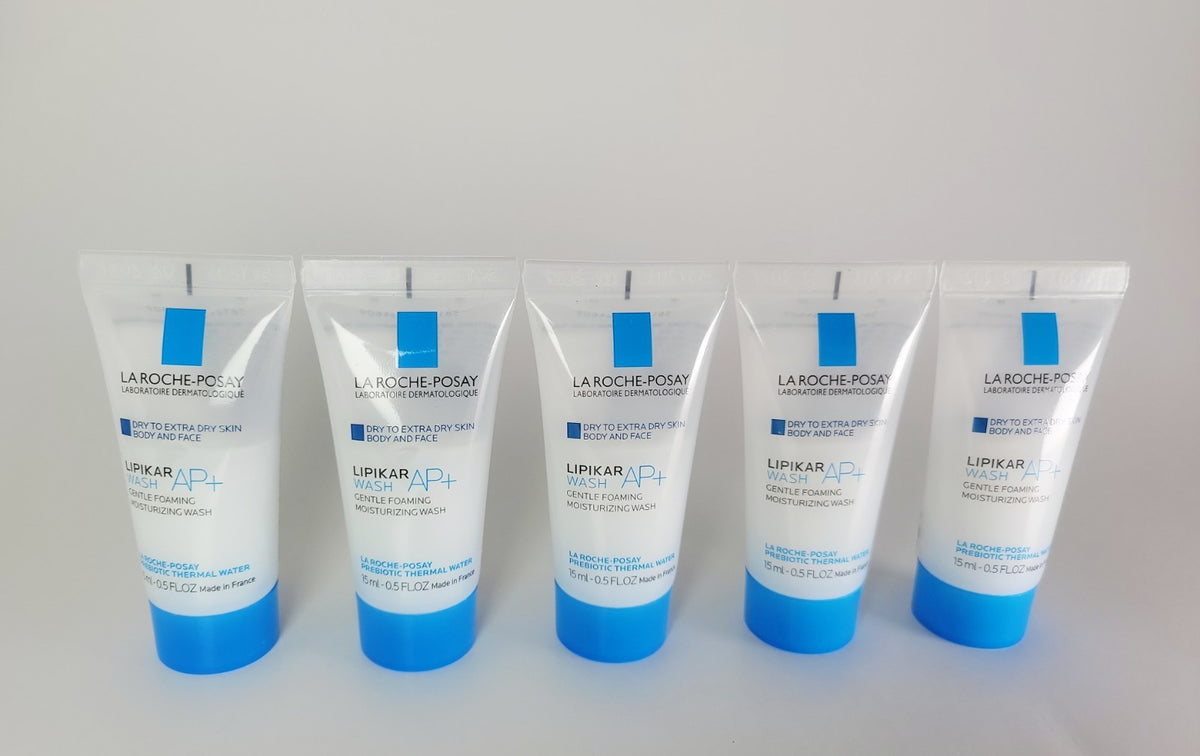 Lipikar AP+ Gentle Foaming Moisturizing Body Wash 15ml - Hydrating Skin Care