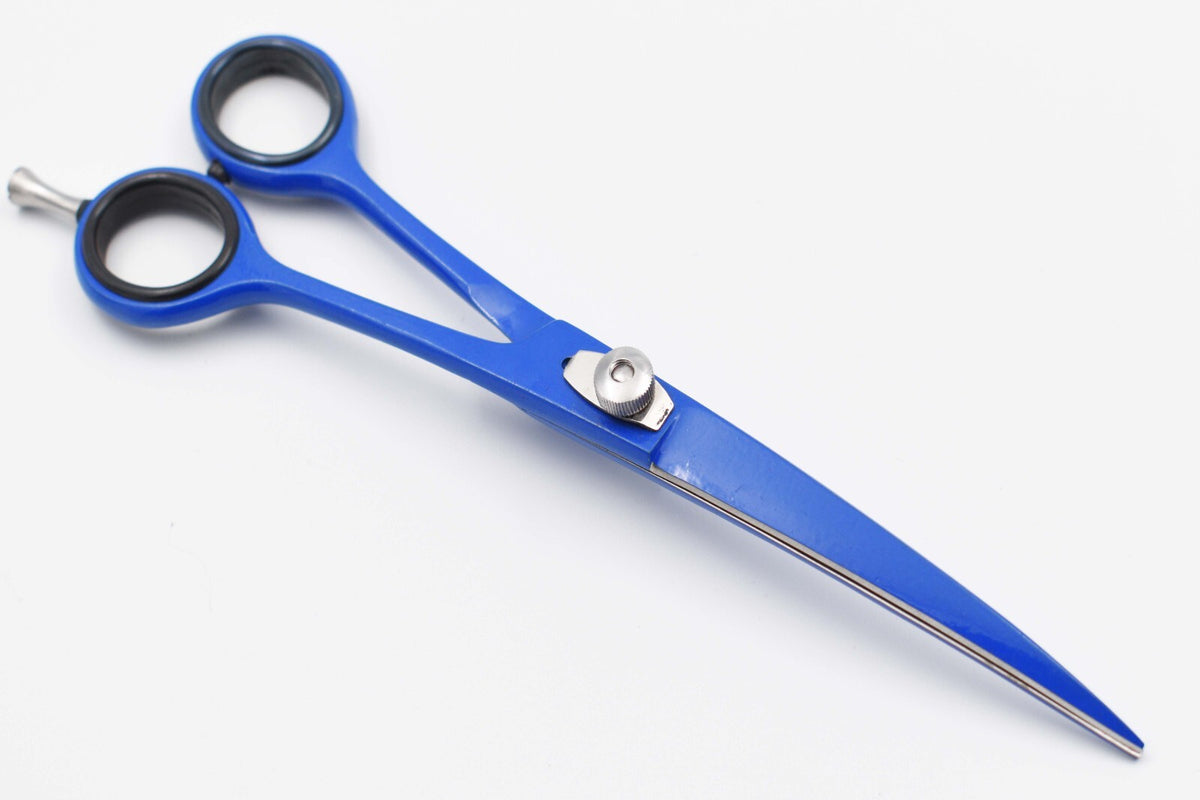 Professional Pet Grooming Scissors 6-Inch Downward Blade Shears for Salons