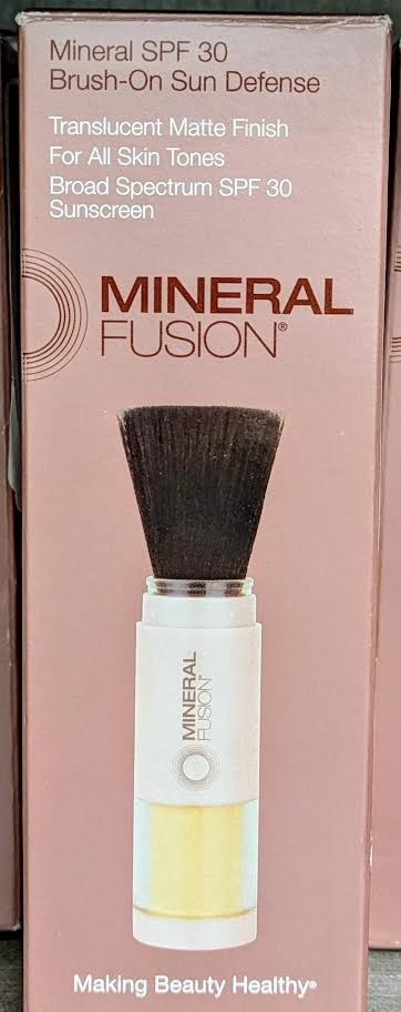 Mineral Fusion SPF 30 Brush-On Mineral Sunscreen Translucent Matte Finish 0.14 oz