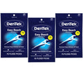 Dental Floss Picks 3 Pack - Angled Back Teeth Flossers for Tight Spaces