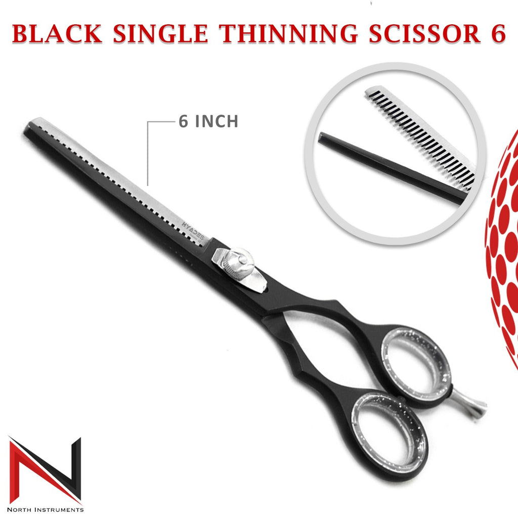 Professional Hair Cutting Thinning Scissors & Razor Set for Barbershop
