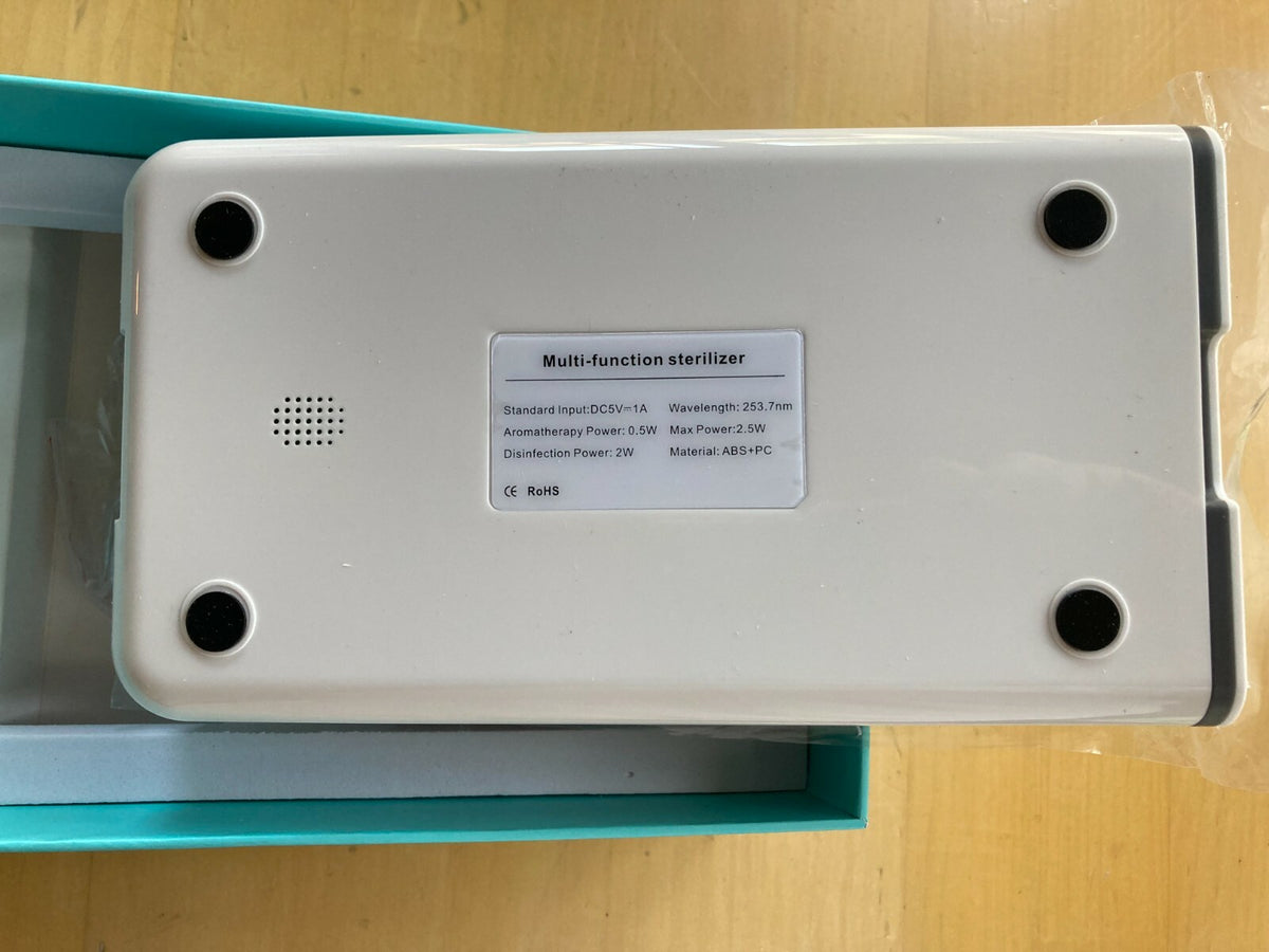 Multi-Function UV Phone Sterilizer with Aromatherapy Diffuser