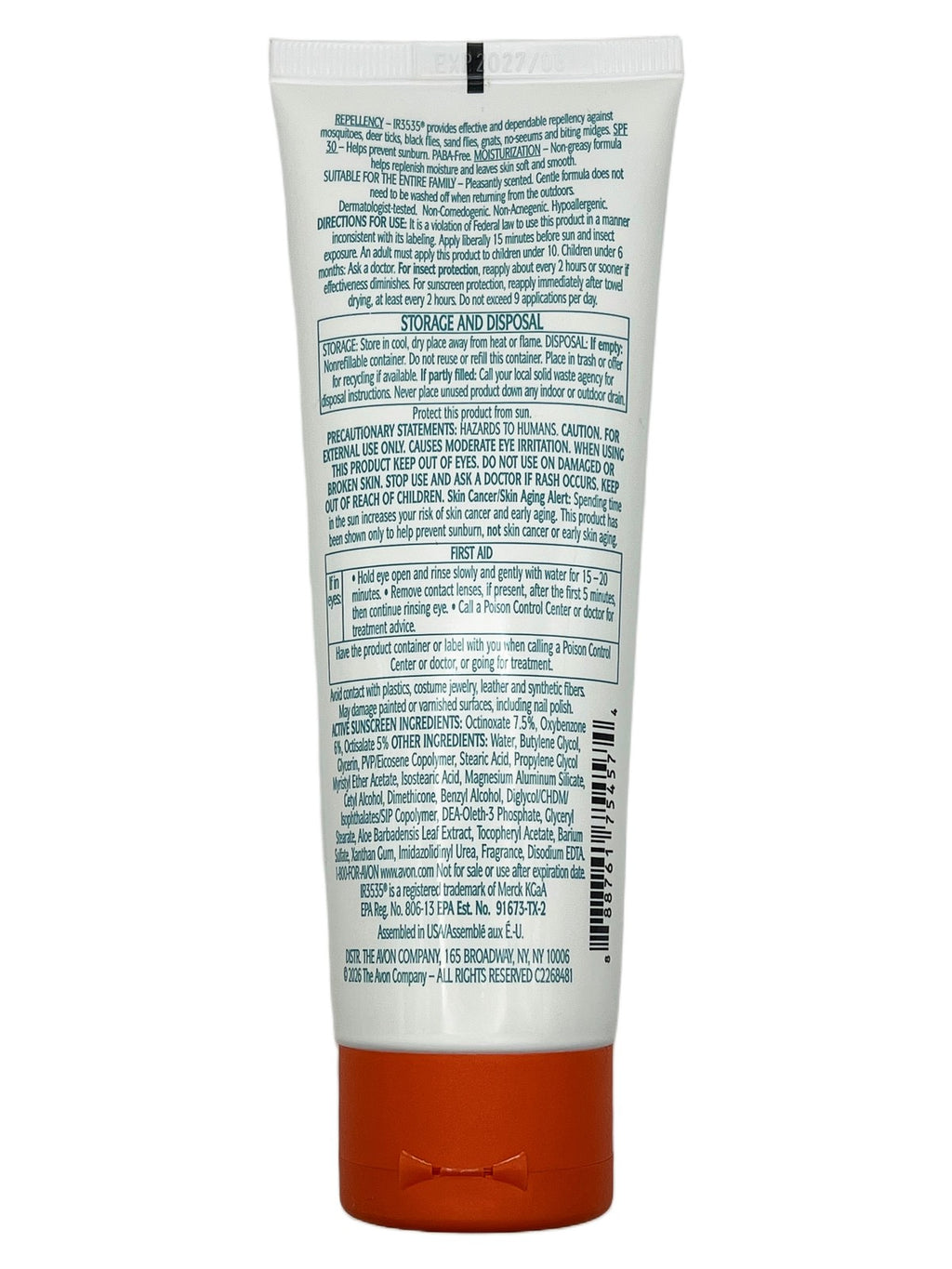 Bug Spray Sunscreen SPF 30 with IR3535 - 4.2 fl oz, 2 Pack