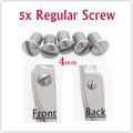 Replacement Screw for Hair Shears - 4mm Stainless Steel, Pack of 5