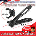 Heavy Duty Extra Large Toe Nail Clippers for Thick Nails - Professional Manicure Pedicure Tool