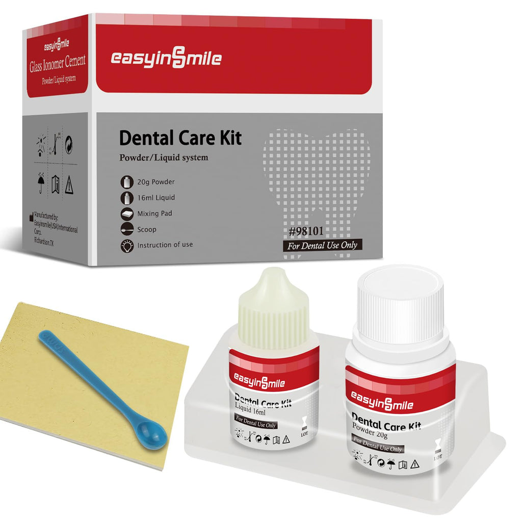 Dental Tooth Repair Kit with Zinc Oxide Eugenol for Chipped and Broken Teeth