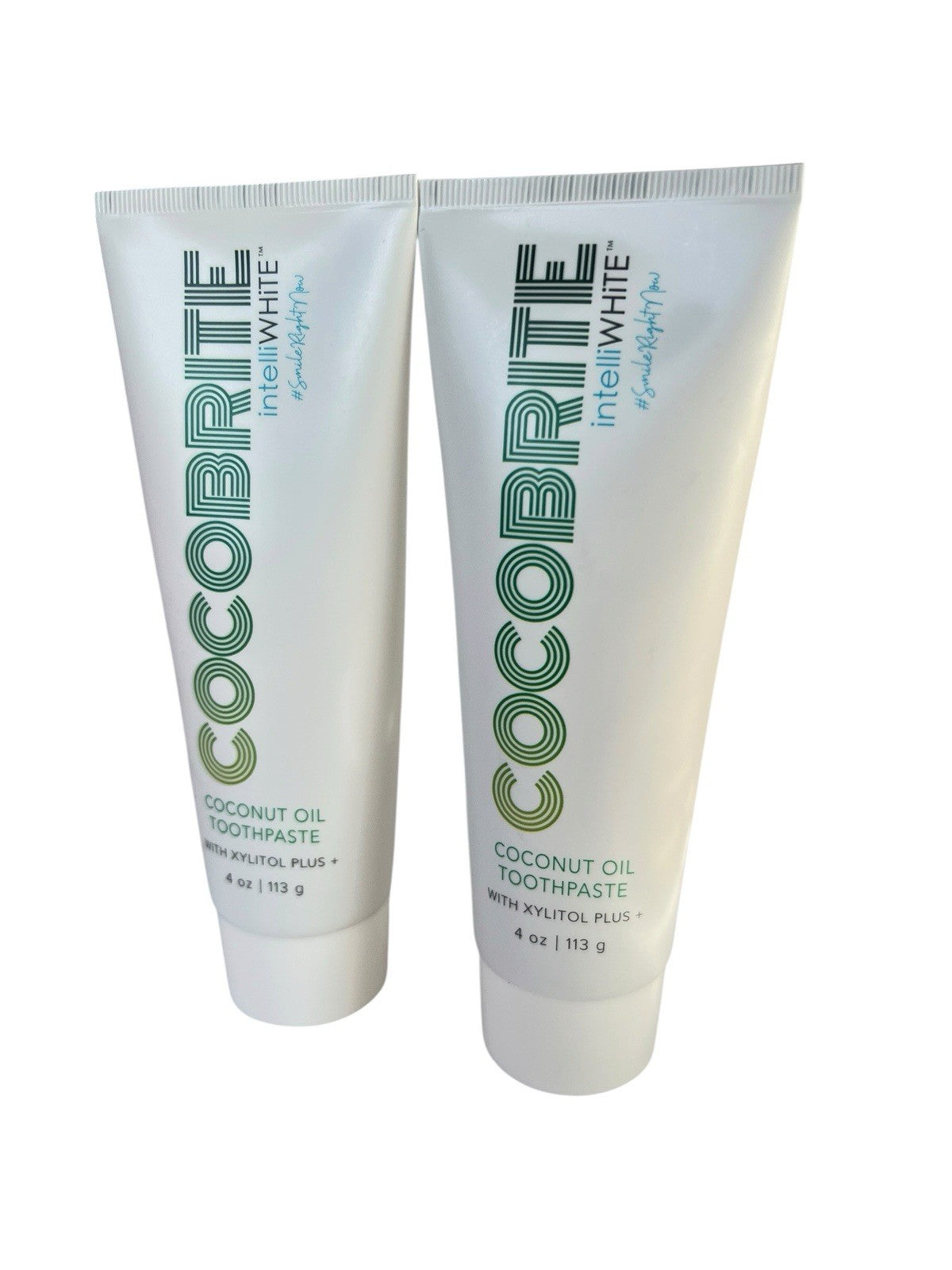 Cocobrite Coconut Oil Toothpaste with Xylitol - 4 Oz, Sealed Dental Care