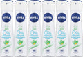 NIVEA Fresh Pure Aluminum-Free Deodorant Spray 150ml - Pack of 6
