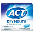 Dry Mouth Lozenges with Xylitol and Mint - Soothes and Freshens Breath, 18 Count, 12 Pack