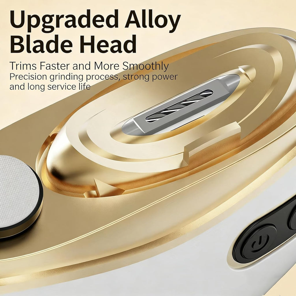Electric Toe Nail Clippers Trimmer with LED Light for Kids & Seniors - Safe & Easy Pedicure Tool