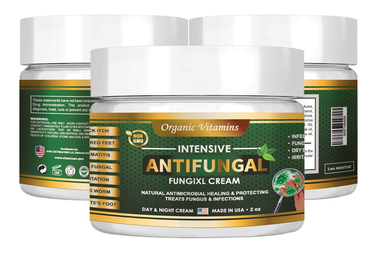 Natural Antifungal Nail & Toe Cream Gel for Athlete's Foot Support