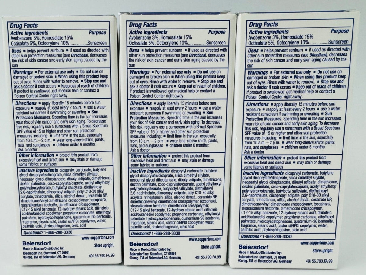 SPF 60+ Hydrating Face Sunscreen with Ceramides 3-Pack - Invisible Finish