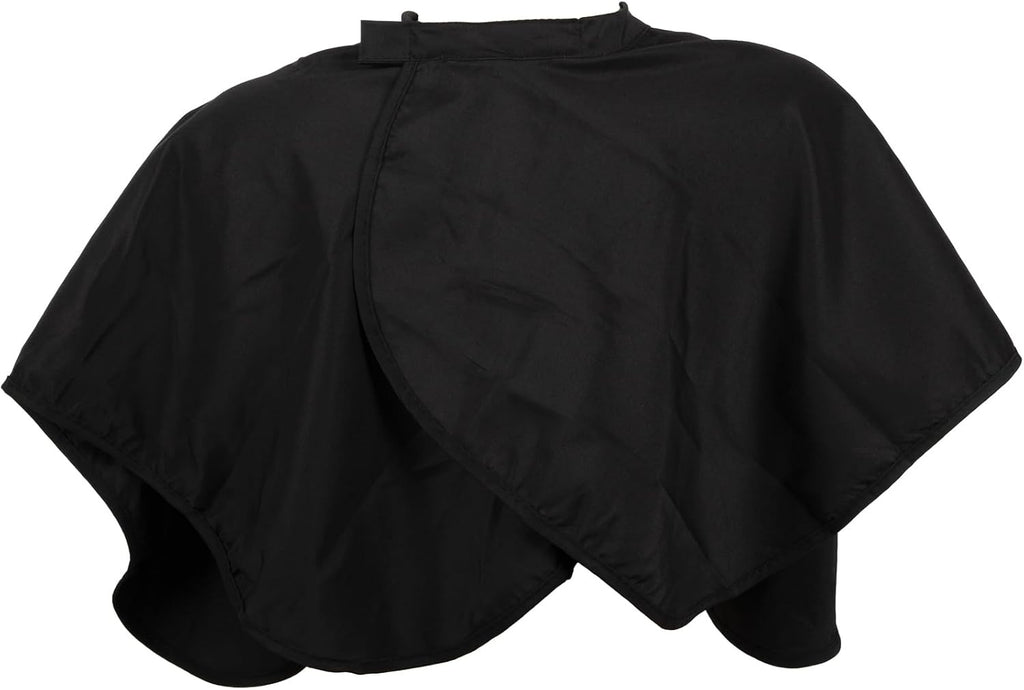 Water-Resistant Makeup Cape - Professional Mid-Length Beauty Cape with Adjustable Neck