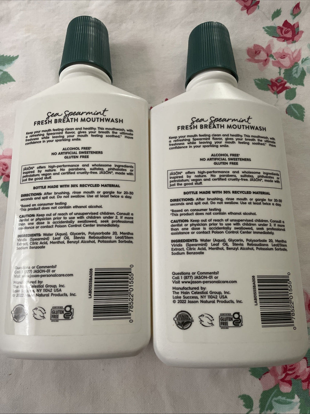 Sea Spearmint Mouthwash 16oz - Fresh Breath Oral Care