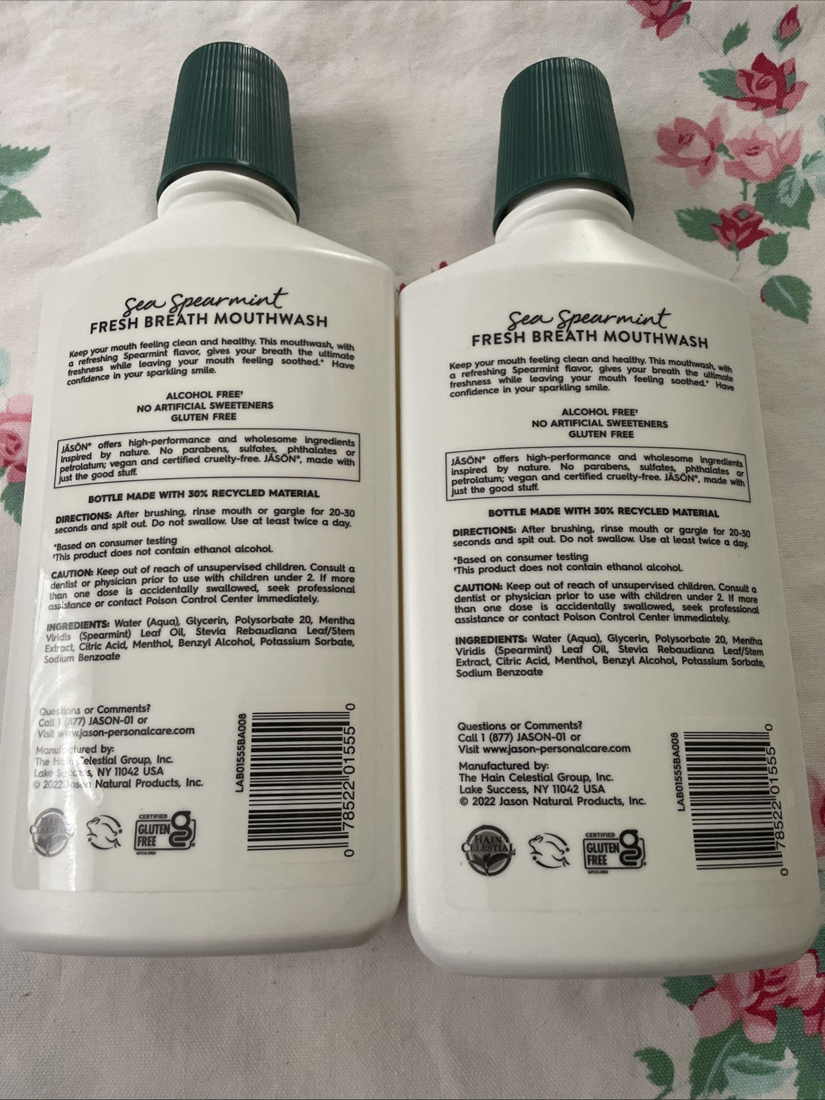 Sea Spearmint Mouthwash 16oz - Fresh Breath Oral Care