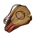 Beach Paddleboard Set with Wooden Handles and Rubber Balls