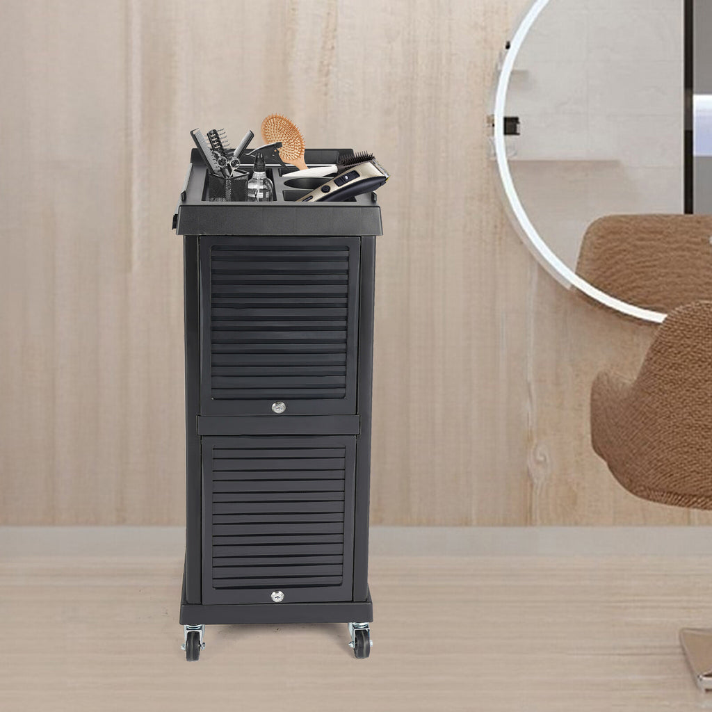 7 Tier Rolling Trolley Cart for Salon Beauty Barber Organizer
