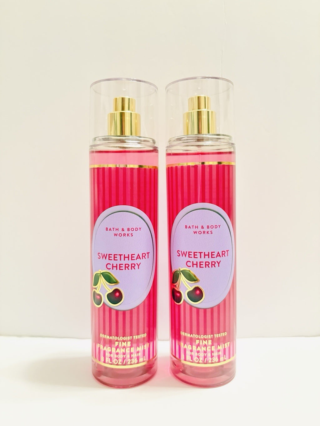 Body Mist Pack of 2 - Sweetheart Cherry Fragrance for Women