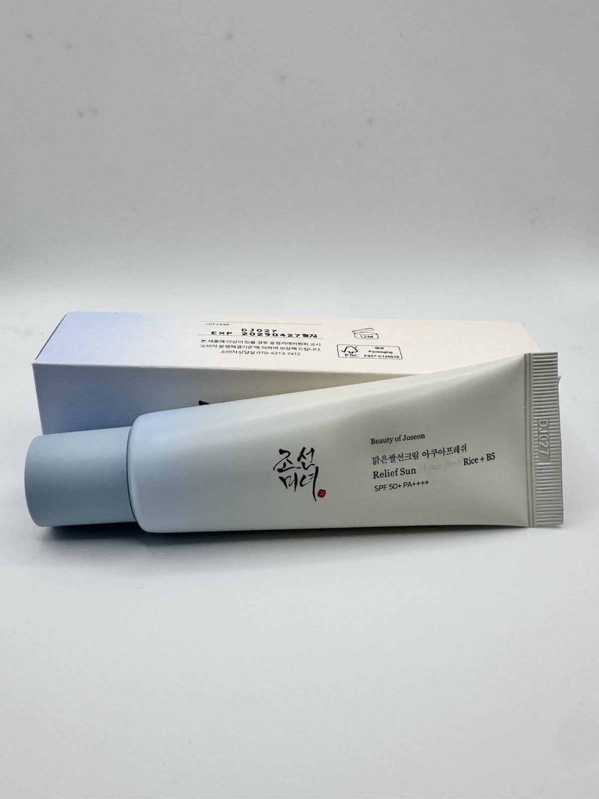BEAUTY OF JOSEON Relief Sun Aqua Fresh Rice SPF50+ PA++++ 50ml - Hydrating Sun Protection for Skin