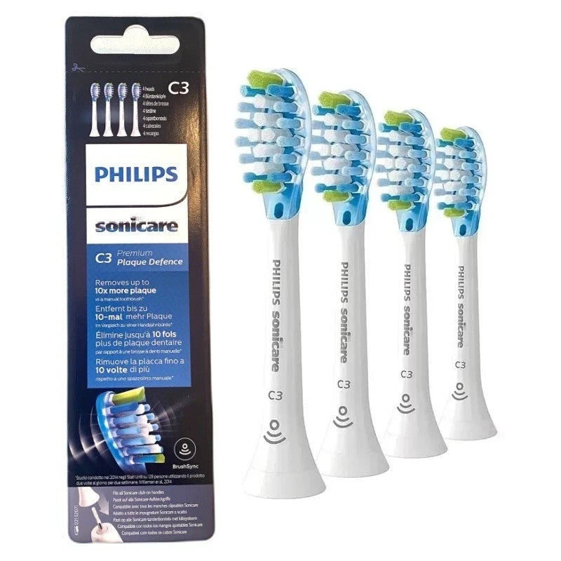 Philips Sonicare 4-Pack Deep Clean Plaque Removal Replacement Brush Heads HX9044/17
