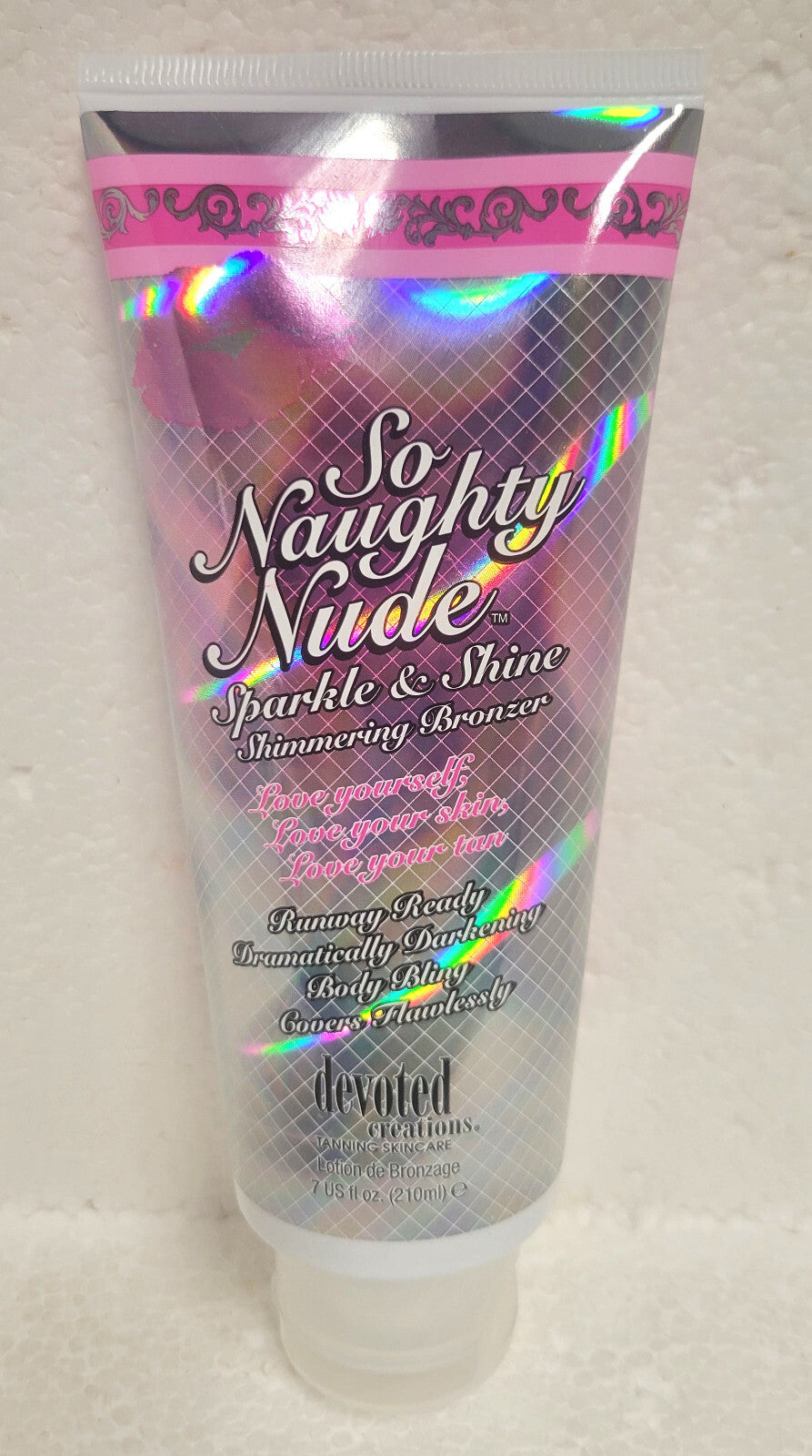 Sparkle & Shine Shimmering Bronzer Lotion for Body - Instant Tan & Glow