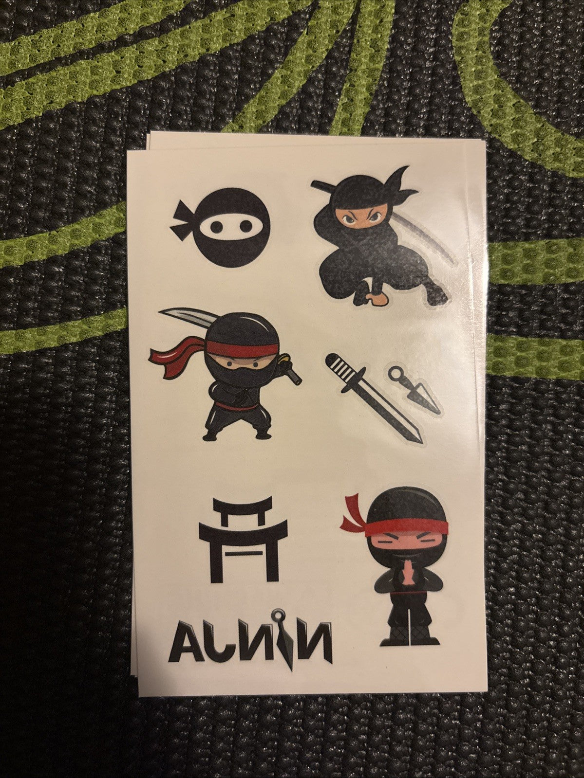 Ninja Tattoos - 24 Sheets