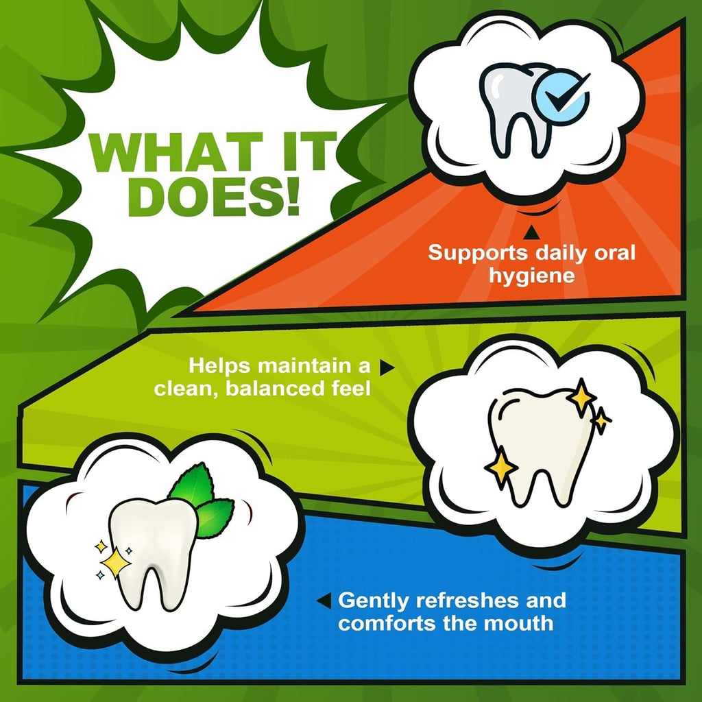 Natural Gums Mouth Wash for Healthy Gums & Fresh Breath - Pack of 3