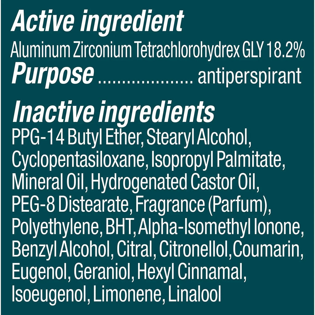 Men's Antiperspirant Deodorant Stick - Cool Rush, 2.7 oz, Pack of 5