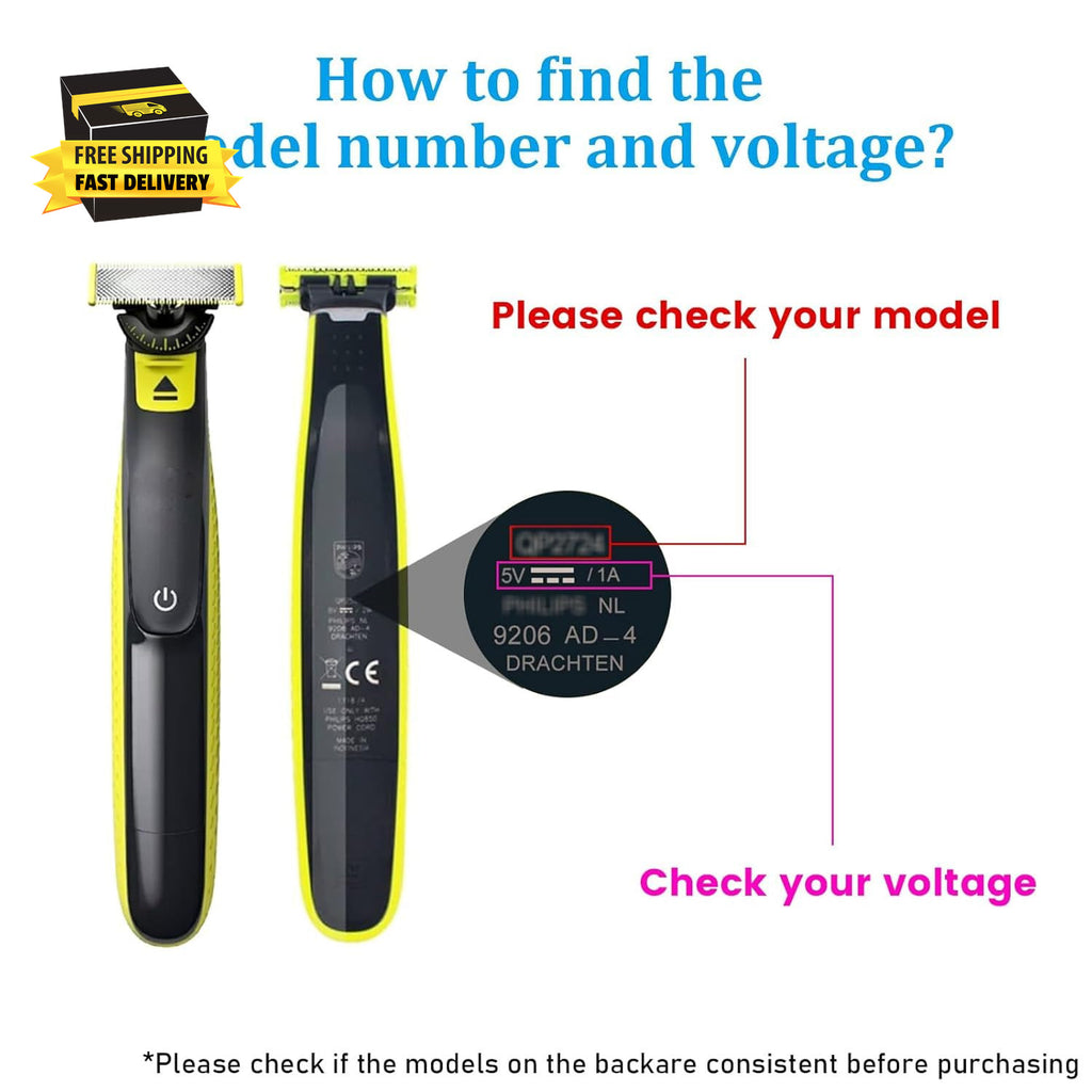USB Charger Cord for Philips Norelco Shaver QP2724 360 Face & Body Trimmer