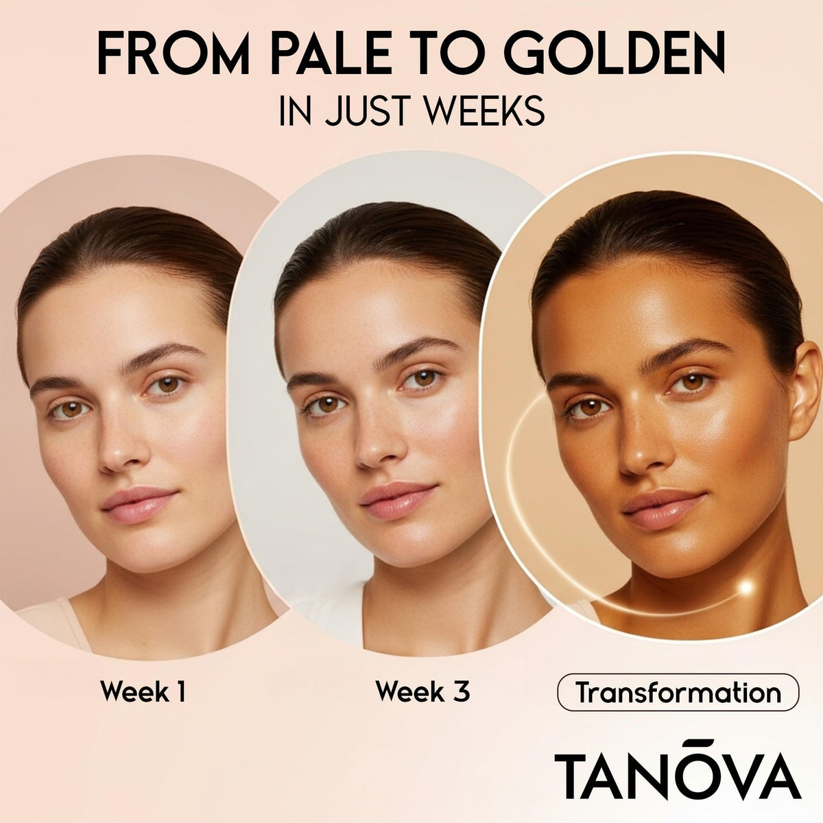 Natural Tanning Pills for Glowing Skin - Supports Melanin & Hydration