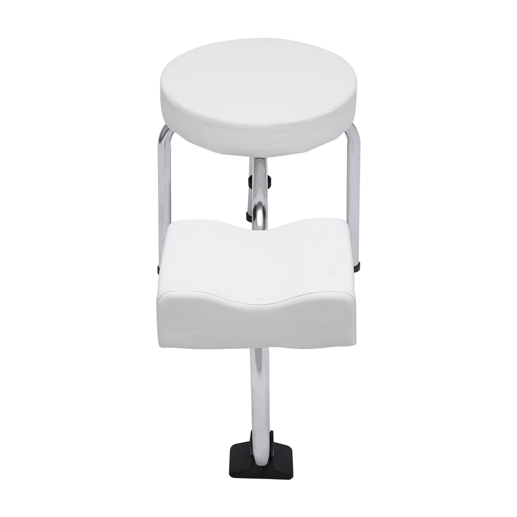 Adjustable Pedicure Foot Rest Stool Chair for Salon & Spa