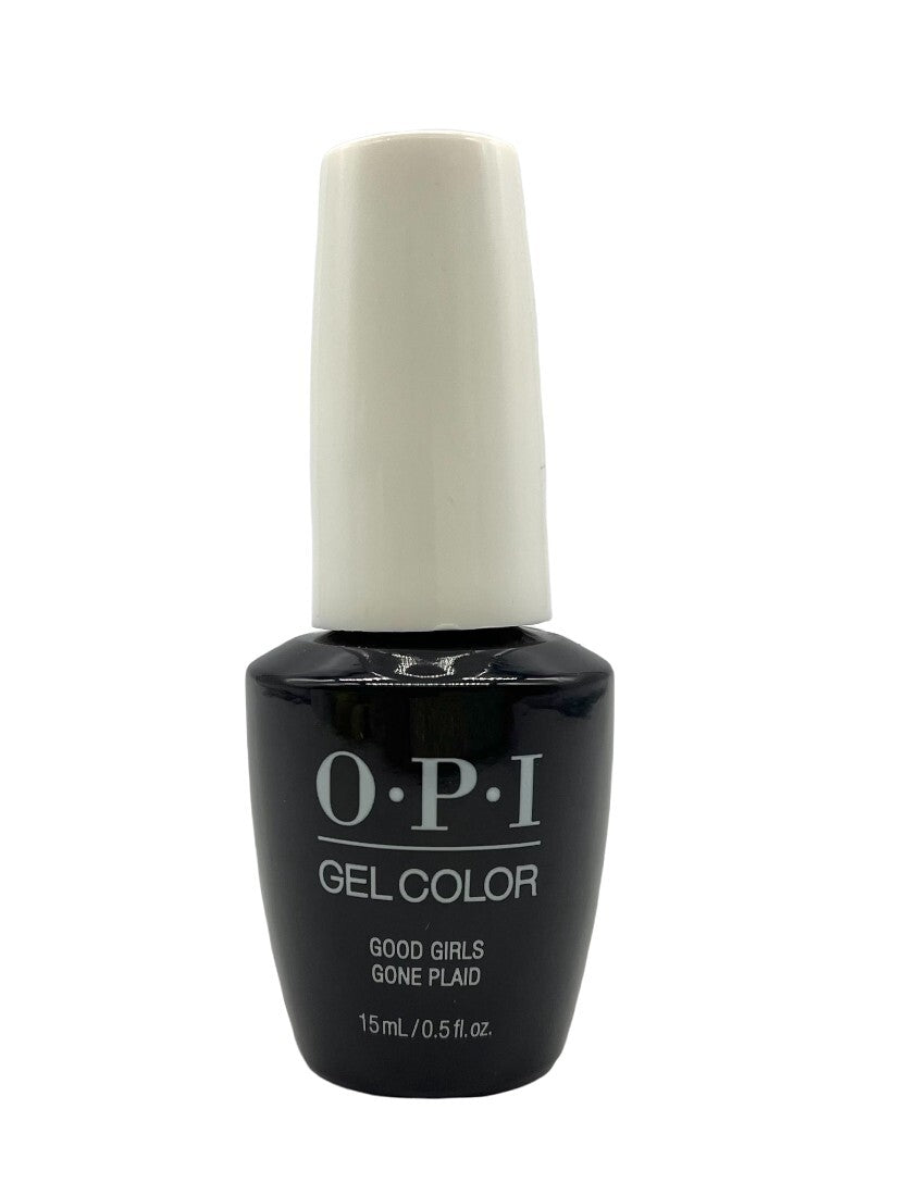 OPI GelColor Soak-Off Gel Nail Polish 0.5 oz Good Girls Gone Plaid