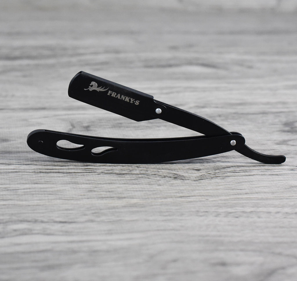 Straight Razor Shaving Knife with 10 Blades - Barber & Salon Use