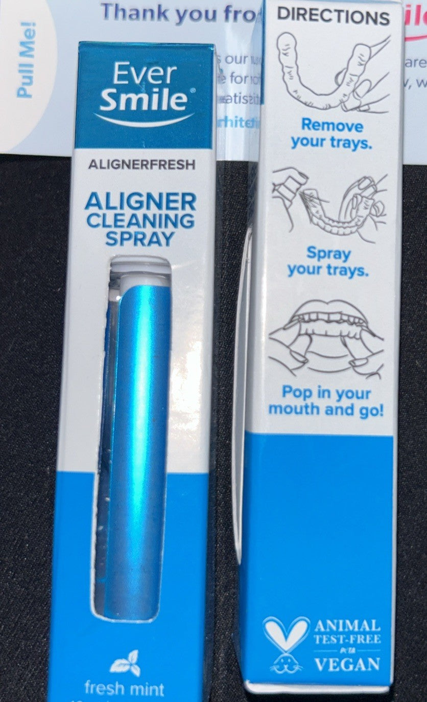 On-the-Go Aligner & Retainer Cleaning & Whitening Spray 10ml x 2