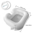 Inflatable Hair Washing Basin with Drainage for Kids and Adults