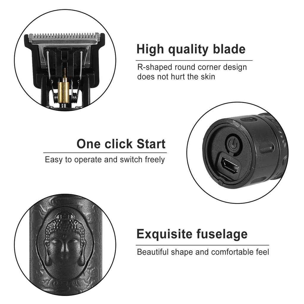 Cordless Professional Hair Clippers Trimmer for Beard & Hair Cutting