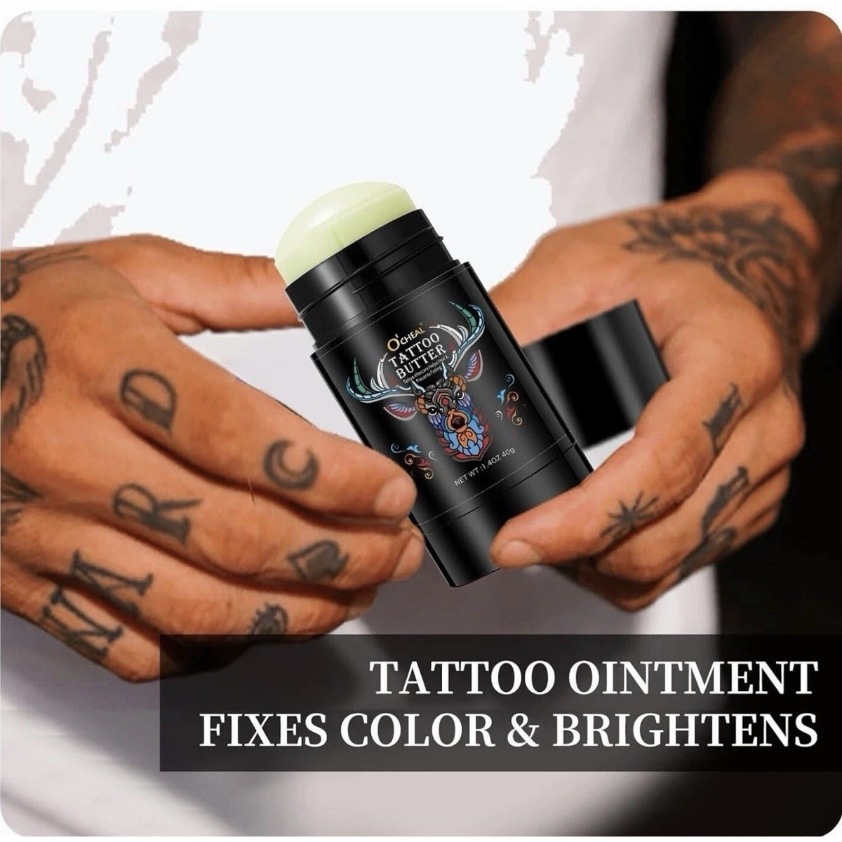 Tattoo Aftercare Butter Balm – All-Natural Organic Moisturizer for Tattoos