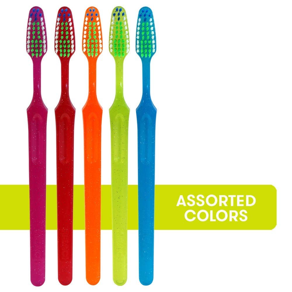 Soft Bristle Toothbrush Pack of 6 - Reach Crystal Clean Oral Care