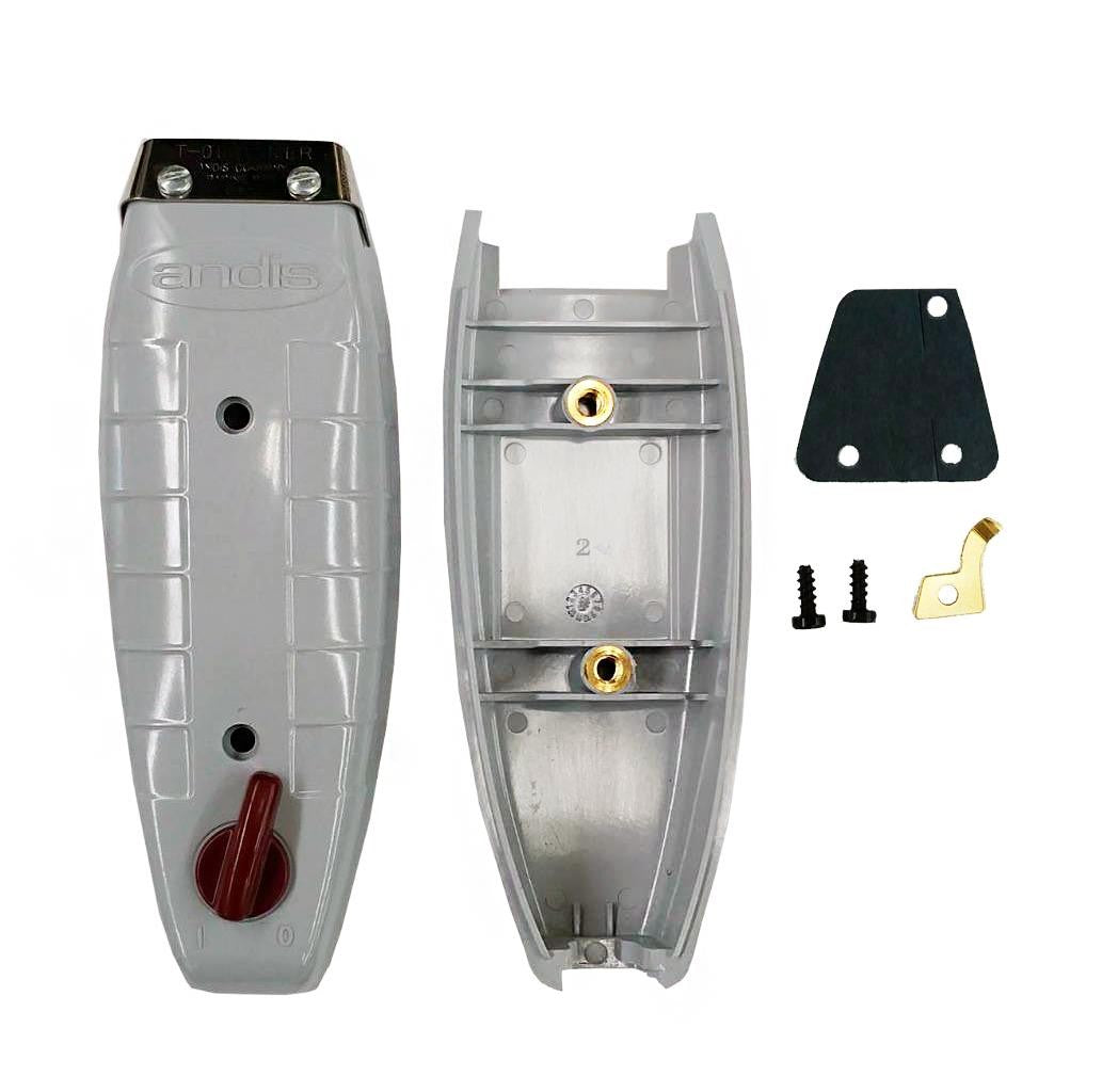 Andis Replacement T-Outliner Trimmer Case Grey Full Top & Bottom