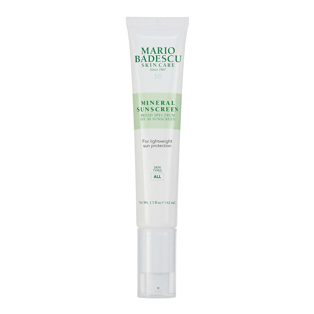 Mineral Sunscreen SPF 30 for All Skin Types Reef Safe - Lightweight & Fast-Absorbing