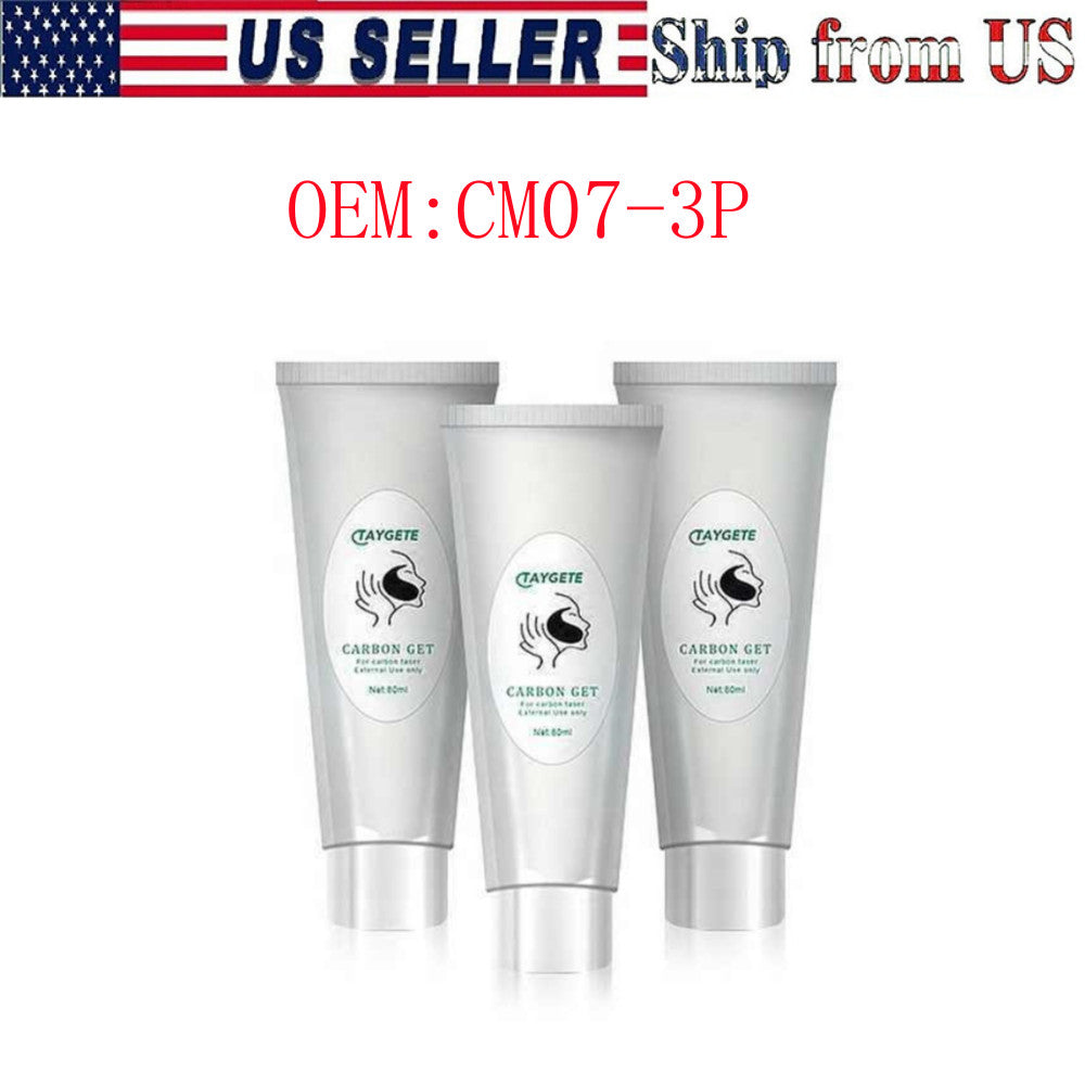 Carbon Peel Gel Cream for Laser Facial - 3 Bottles 80g