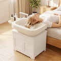 Portable Hair Washing Basin with Quiet Wheels for Home & Salon Use