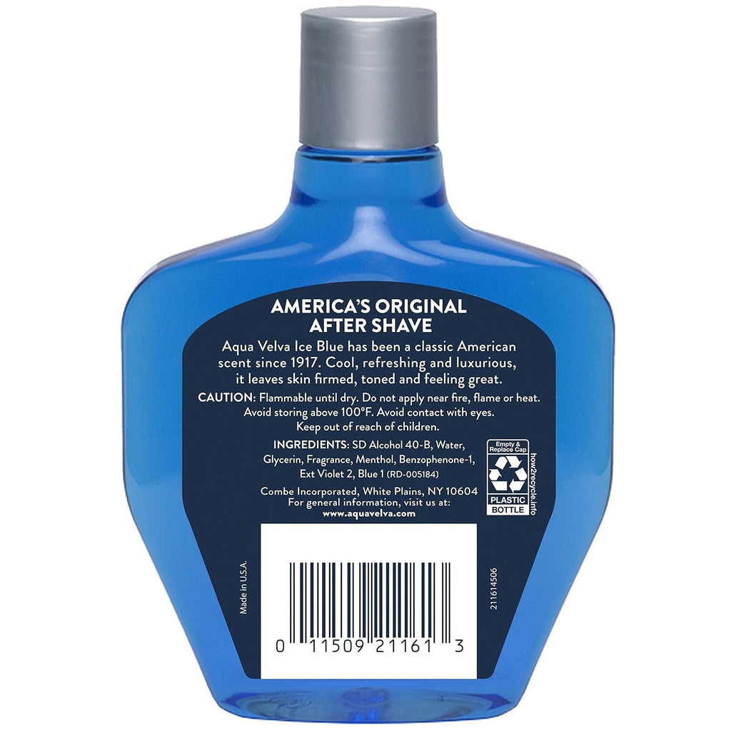Men's After Shave Lotion with Aquatic Scent - Cooling & Toning, 7 Oz