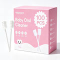 Disposable Baby Toothbrush 100 Pack for Infant Oral Care and Gums