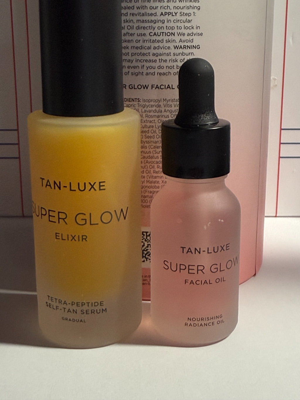 Self-Tan Serum & Nourishing Oil Set for Glowing Night Repair - Tan Luxe