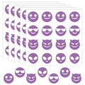 80 Pcs Waterproof UV Sunscreen Detection Stickers for Kids & Adults