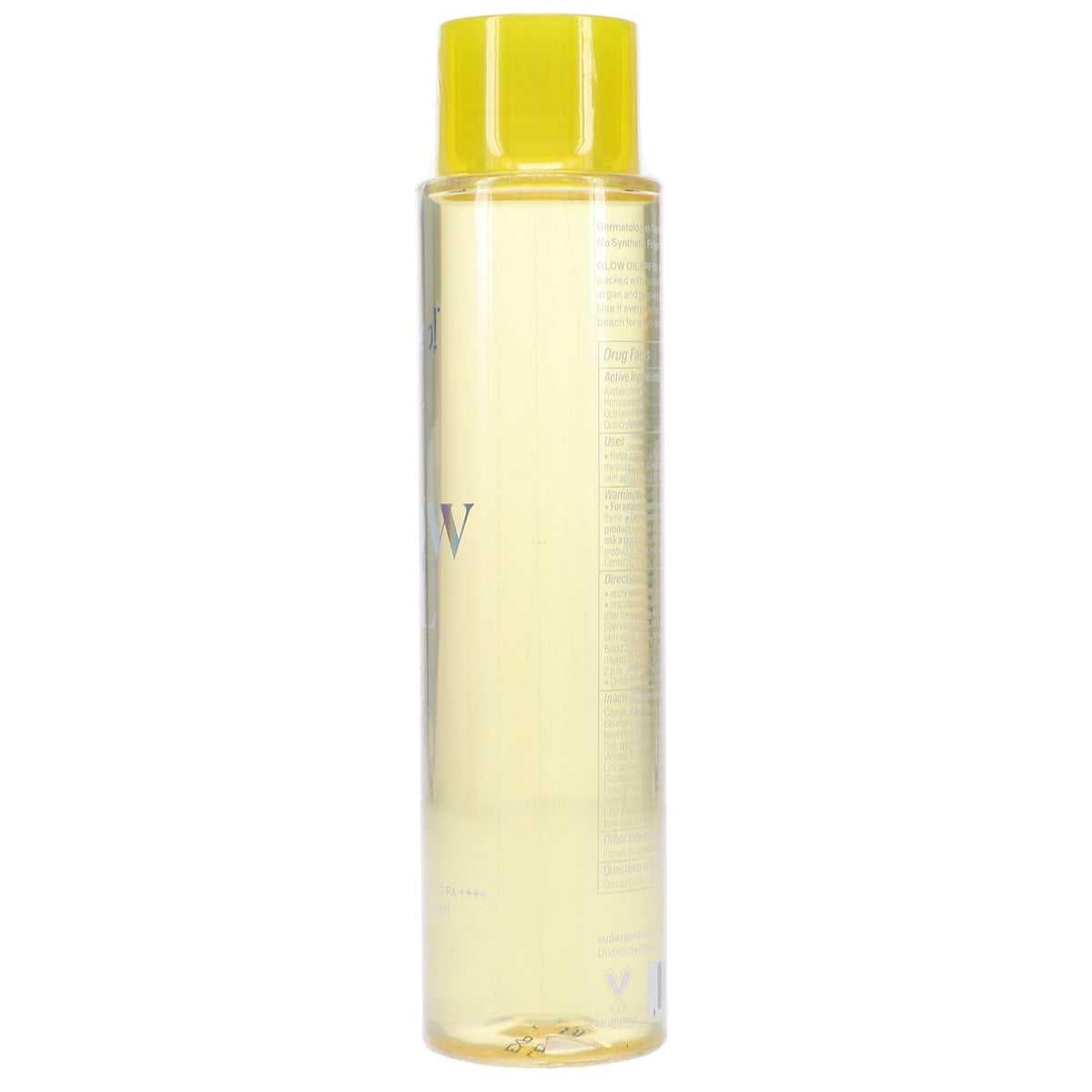 Supergoop! SPF 50 Glow Oil Body Sunscreen 5 oz - Broad Spectrum UV Protection