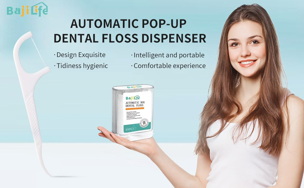 228 Count Dental Floss Picks Set with Portable Cases for Adults & Kids